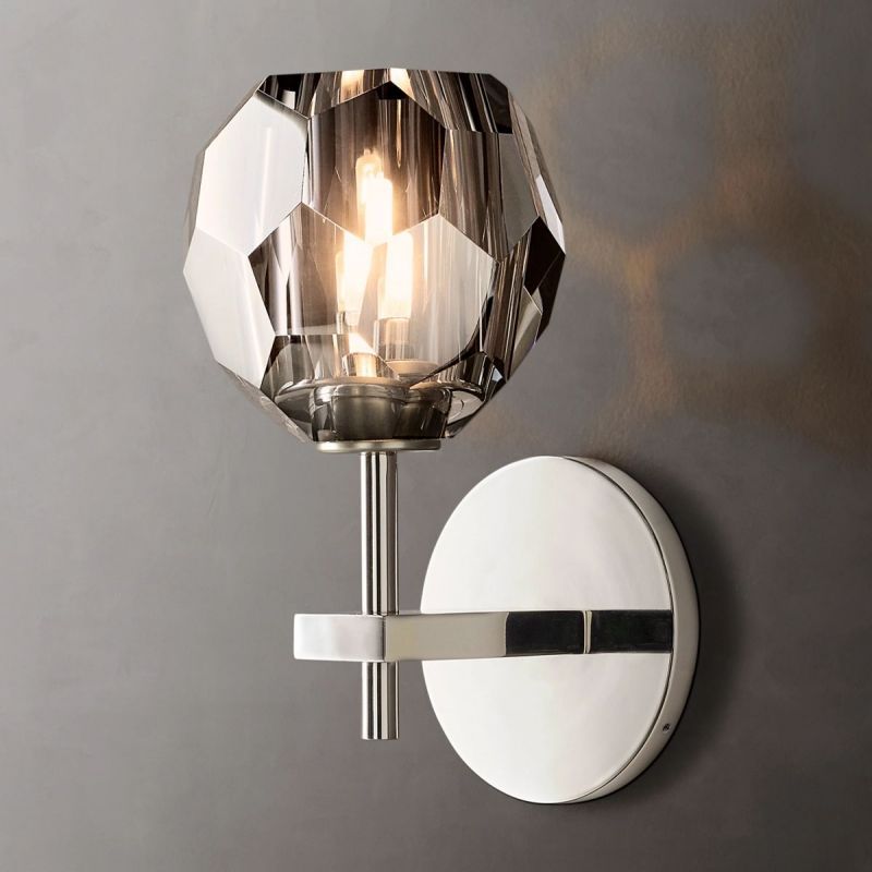 Boule Glass Wall Lamp (short)