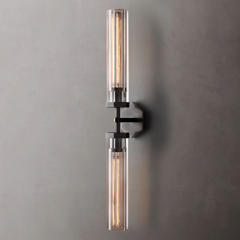 Lambeth Hexagonal Grand Linear Wall Sconce