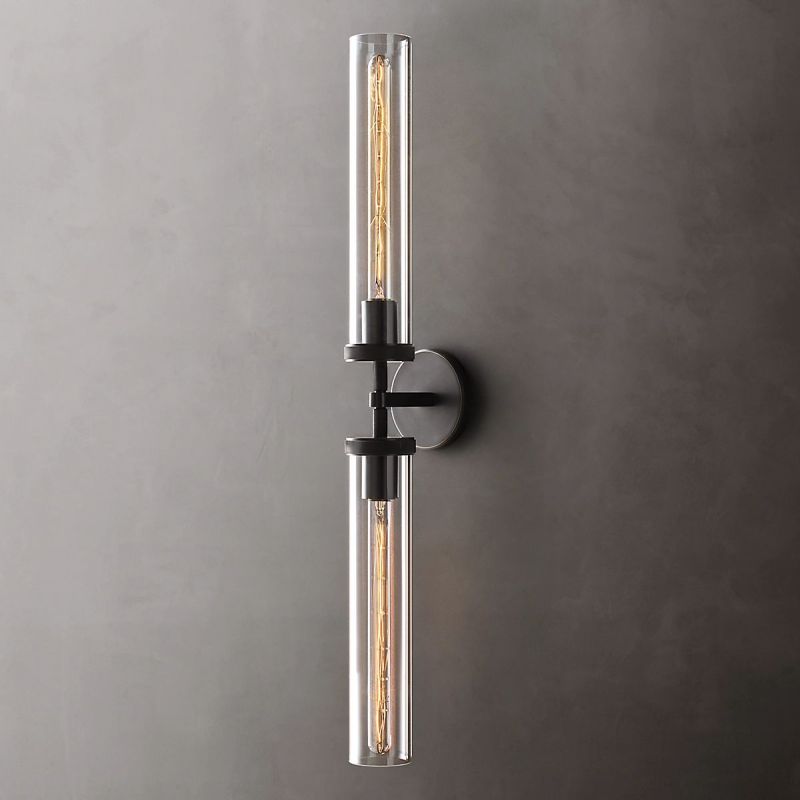 Lambeth Knurled Grand Linear Wall Sconce