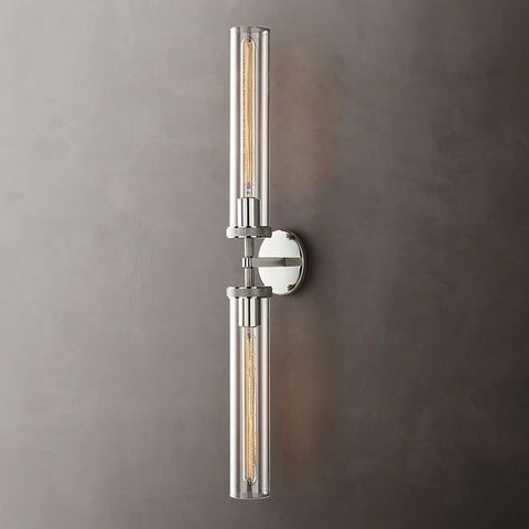 Lambeth Knurled Grand Linear Wall Sconce