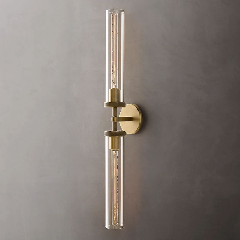 Lambeth Knurled Grand Linear Wall Sconce