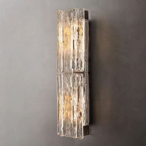 Latracy Clear Glass Wall Sconce