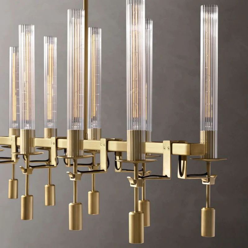 Leo Linear Chandelier 66"