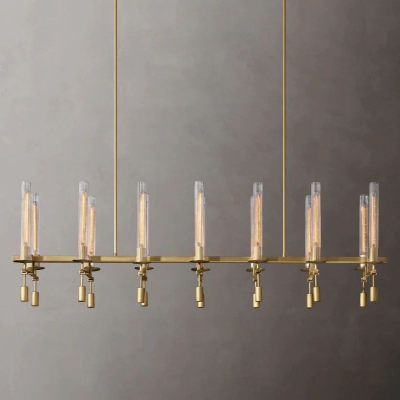 Leo Linear Chandelier 66"