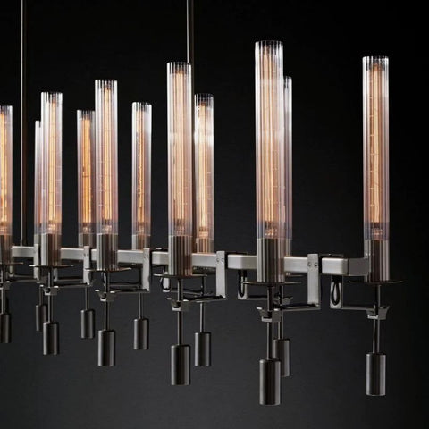 Leo Linear Chandelier 66"