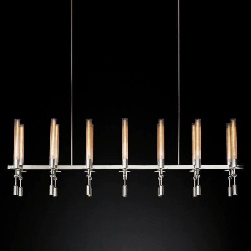 Leo Linear Chandelier 66"