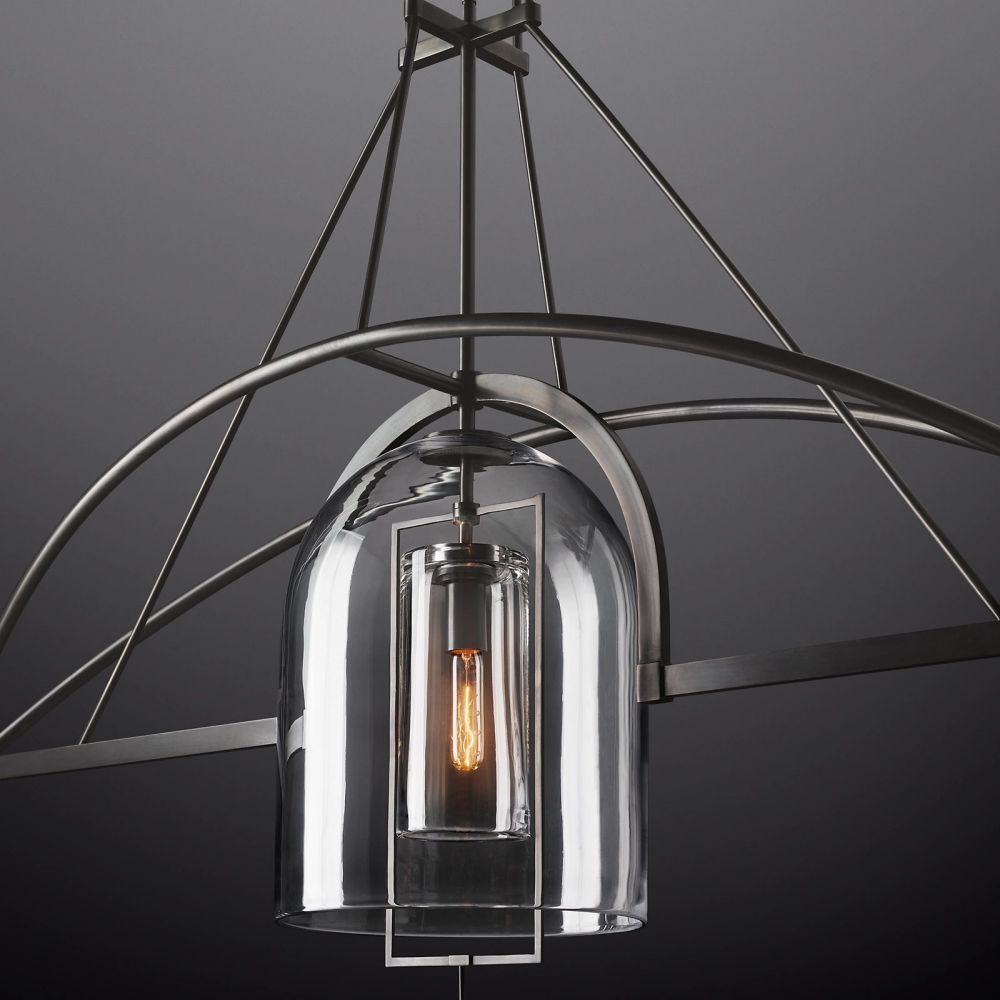 Fulcrum Linear Chandelier 61"