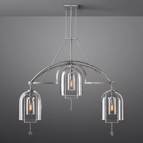 Fulcrum Linear Chandelier 61"