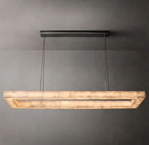 Rivege rectangular Chandelier 72"