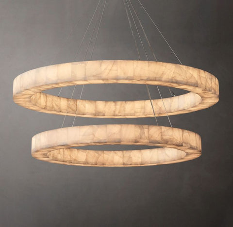 Rivege two-tier Round Chandelier 60"