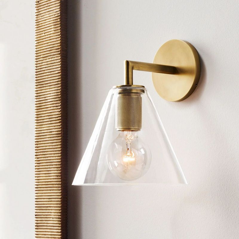 Utilitaire Funnel Shade Sconce