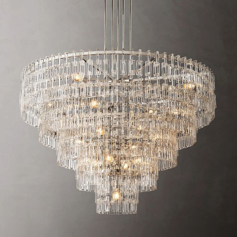 Marigna Five-Tier Round Chandelier 60"