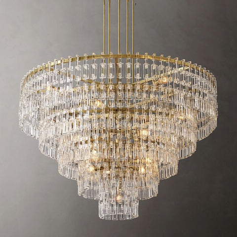 Marigna Five-Tier Round Chandelier 60"