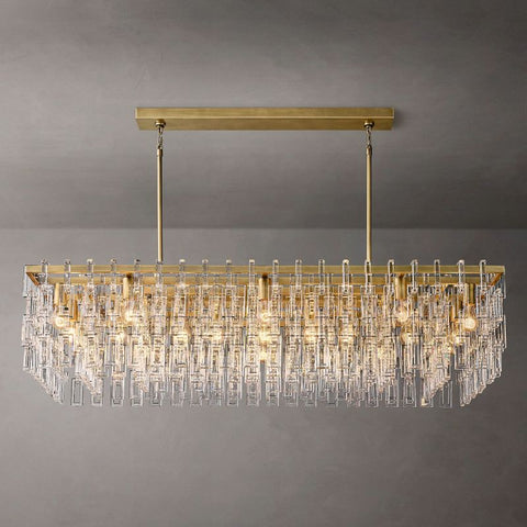 Marigna Rectangular Chandelier 60"