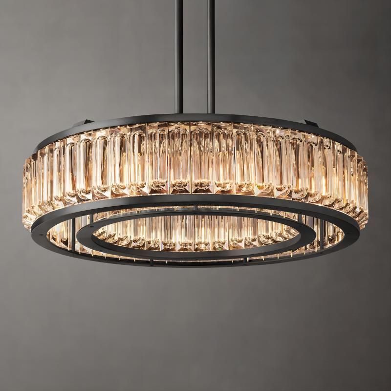 Maurier Round Chandelier 37"