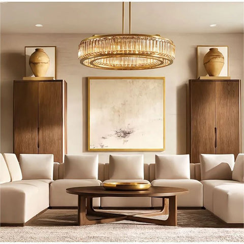 Maurier Round Chandelier 37"