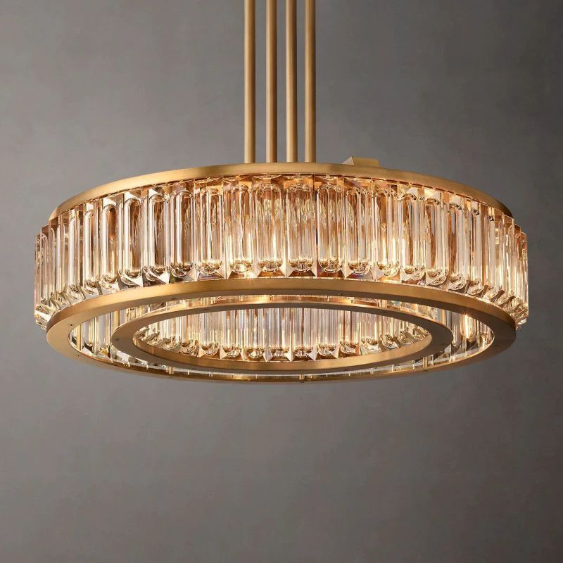 Maurier Round Chandelier 37"