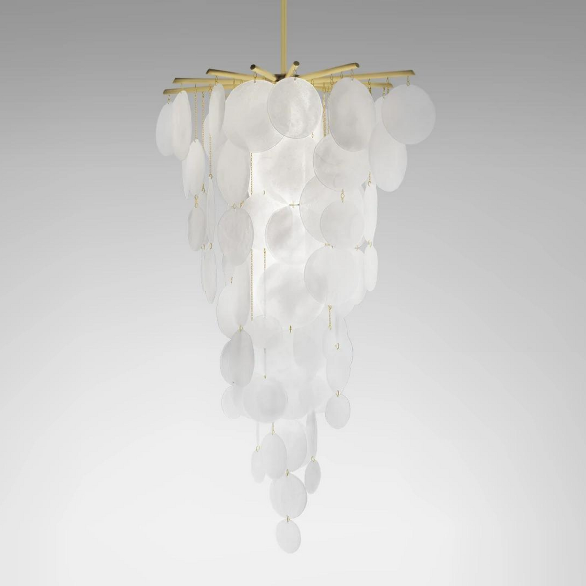 Iris Cascade Modern Chandelier - CTO Lighting