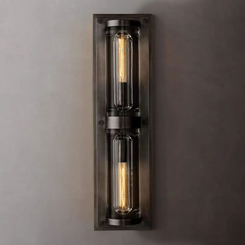 Savile Outdoor Linear Grand Wall Sconce