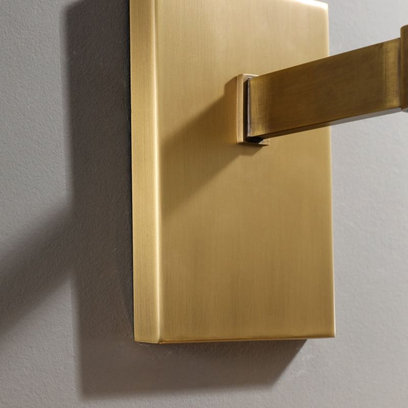 Raindrop Modern Solid Brass Wall Sconce For Bedroom, Living Room(Cord)