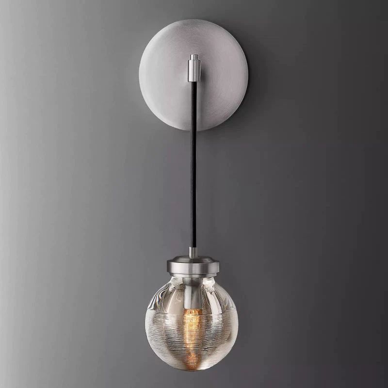 Pearl Spherical Modern Wall Sconce (Cord)