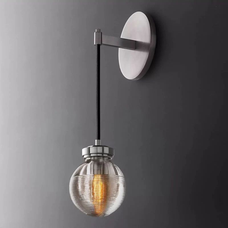 Pearl Spherical Modern Wall Sconce (Cord)