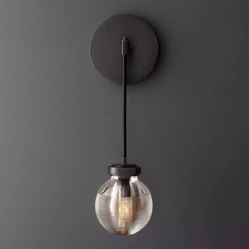 Pearl Spherical Modern Wall Sconce (Cord)