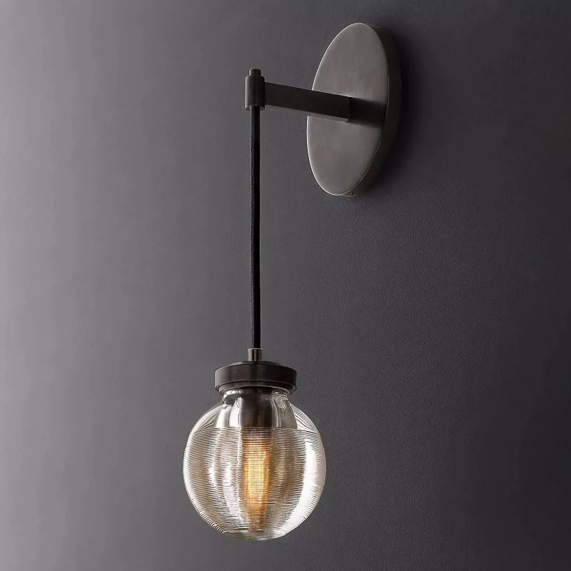 Pearl Spherical Modern Wall Sconce (Cord)