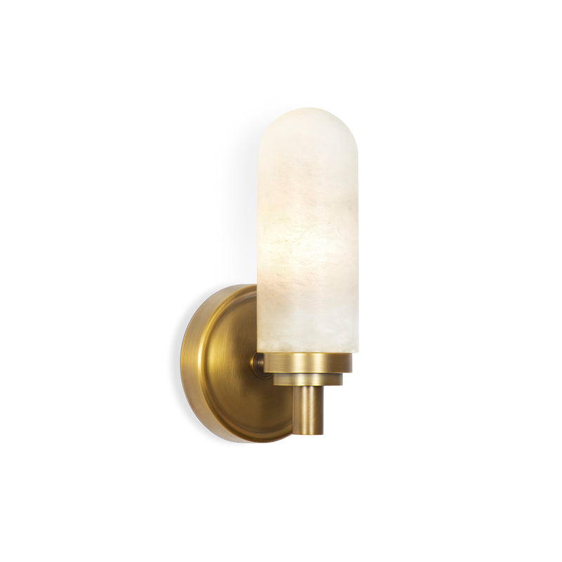 Alabaster Salon Single Sconce