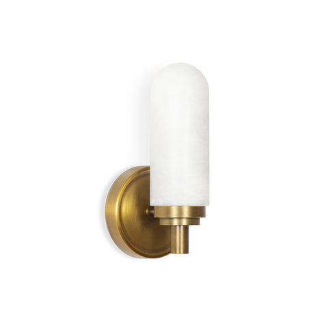 Alabaster Salon Single Sconce