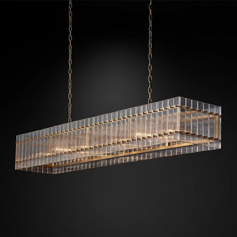 Santa Mar Rectangular Chandelier 72"