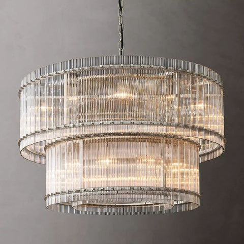 Santa Mar 2-tier Luxury Round Chandelier 48"