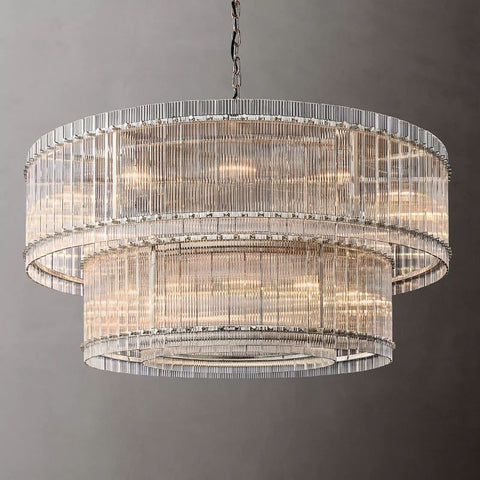 Santa Mar 2-tier Luxury Round Chandelier 60"