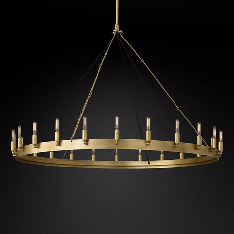 Camino Vintage Filament Round Chandelier