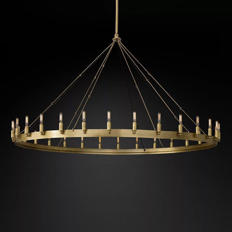 Camino Vintage Filament Round Chandelier