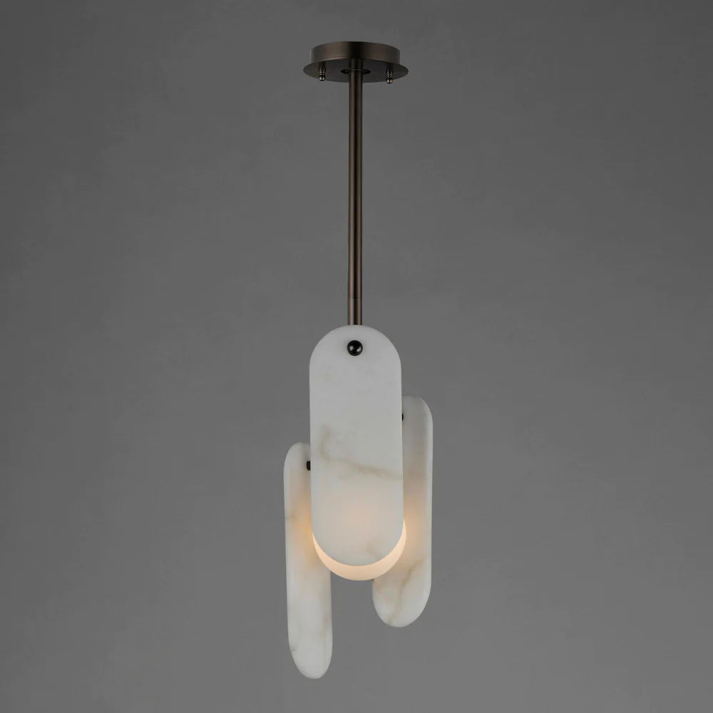 Alabaster Studio Megalith Single Pendant