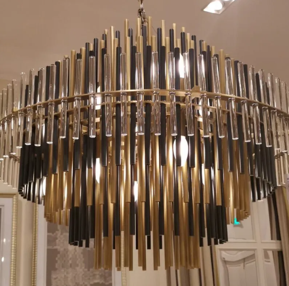 Emily Metal Chandelier For Living Room Dinning Room Bedroom