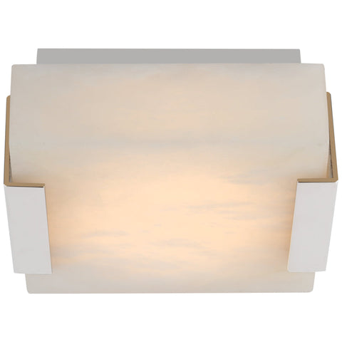 Alabaster Kelly Wearstler Covet Low Clip Flush Mount