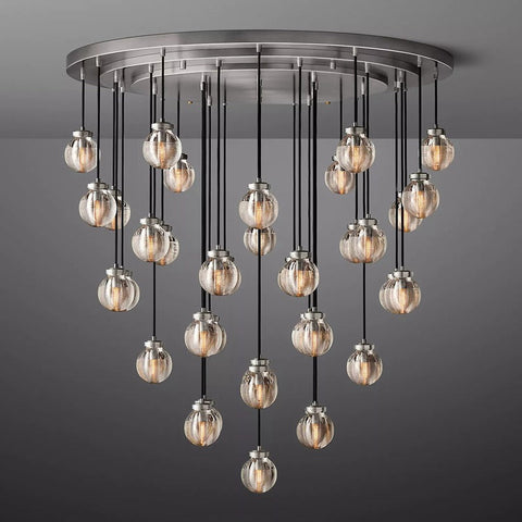 Pearl Round Chandelier