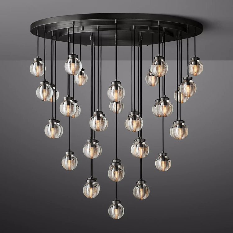 Pearl Round Chandelier