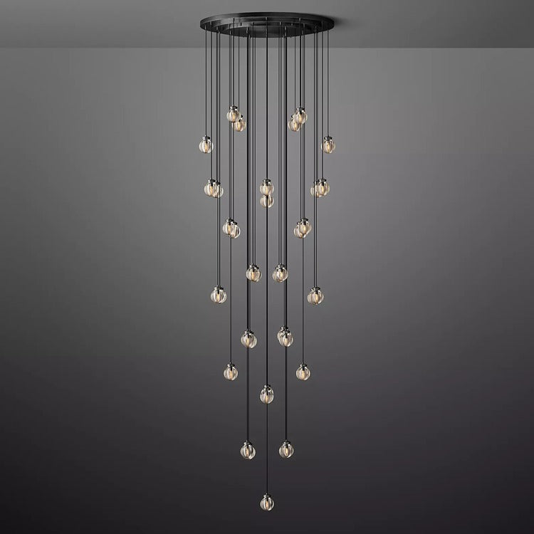 Pearl Round Chandelier