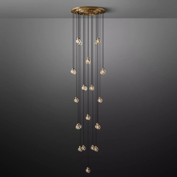 Pearl Round Chandelier