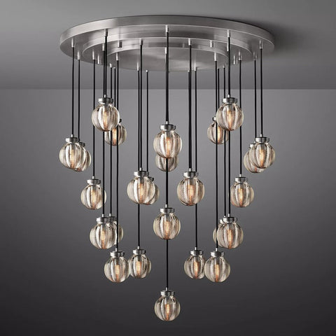 Pearl Round Chandelier