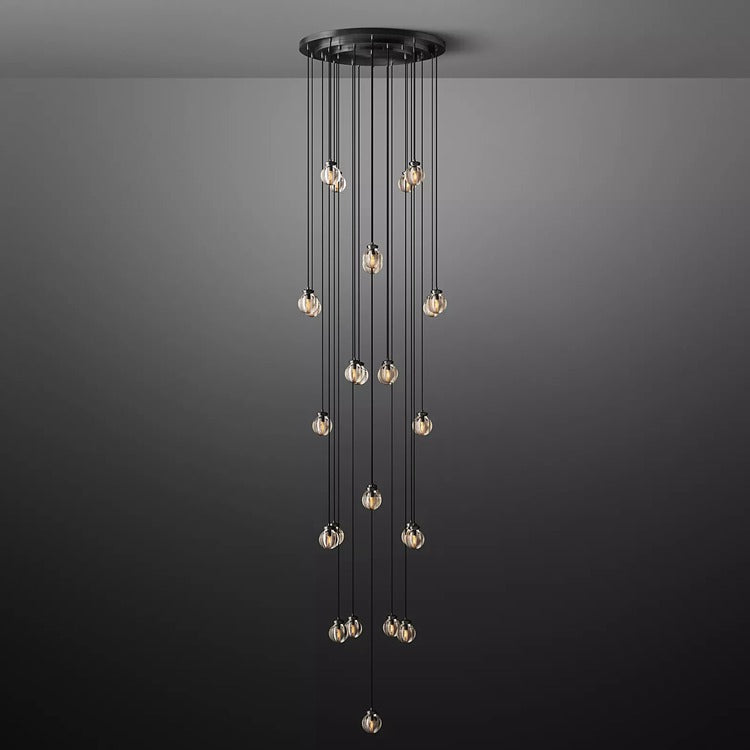 Pearl Round Chandelier