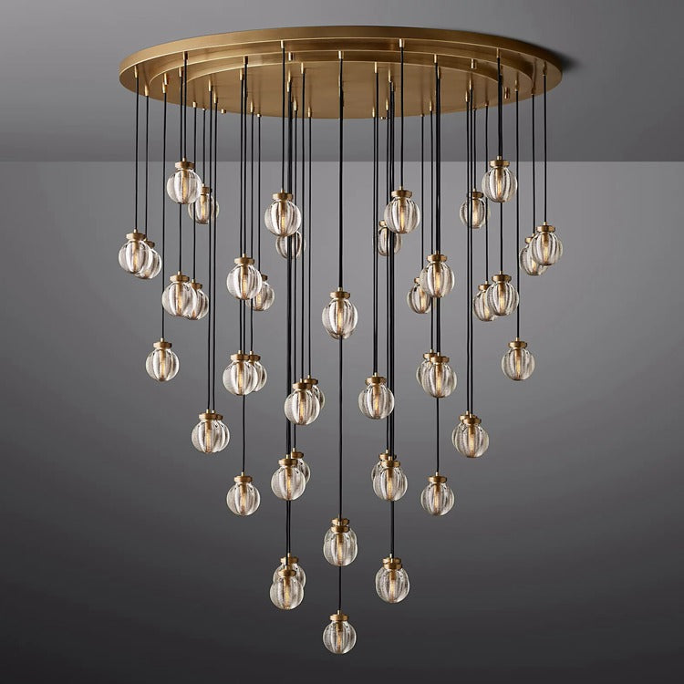 Pearl Round Chandelier