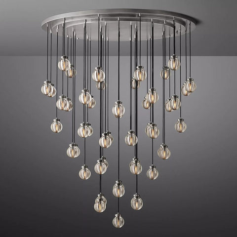 Pearl Round Chandelier