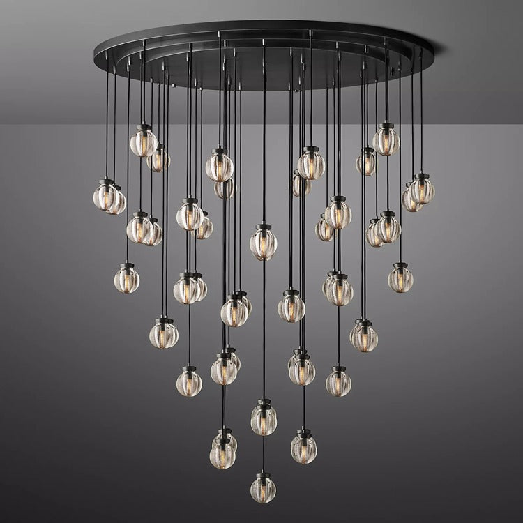 Pearl Round Chandelier