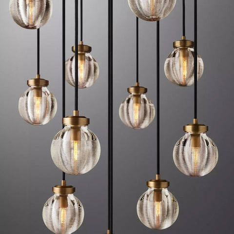 Pearl Round Chandelier