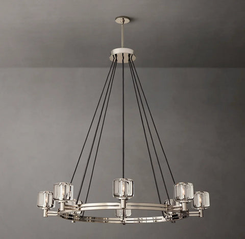 Demaret Round Chandelier 48" for Living Room, Bedroom, Dining Table